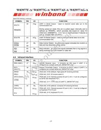 W83977G-A Datasheet Page 18