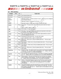 W83977G-A Datasheet Page 23