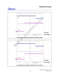 W83L351G Datasheet Page 22