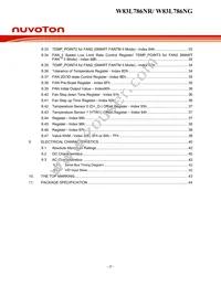 W83L786NG Datasheet Page 5