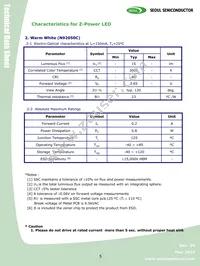 W92050C-P-AA Datasheet Page 5