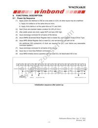 W9425G6KH-4 Datasheet Page 9