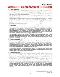 W9425G6KH-4 Datasheet Page 13