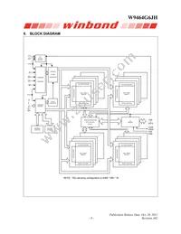 W9464G6JH-5I Datasheet Page 8