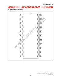 W9464G6KH-4 Datasheet Page 6