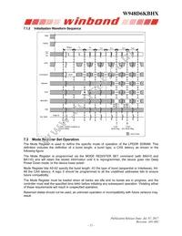 W948D6KBHX5I Datasheet Page 12