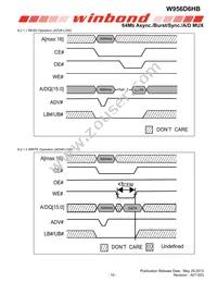 W956D6HBCX7I TR Datasheet Page 10