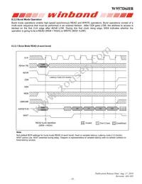 W957D6HBCX7I TR Datasheet Page 10