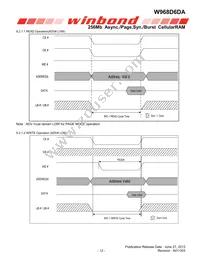 W968D6DAGX7I TR Datasheet Page 12