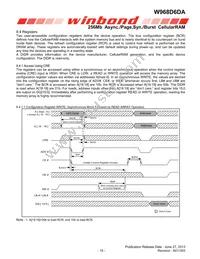 W968D6DAGX7I TR Datasheet Page 19