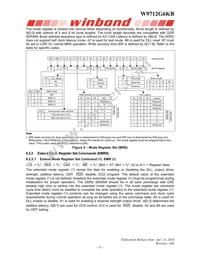 W9712G6KB25I Datasheet Page 11