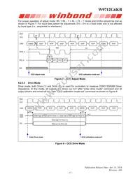 W9712G6KB25I Datasheet Page 17