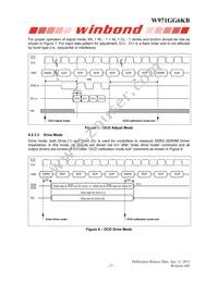 W971GG6KB25I TR Datasheet Page 17