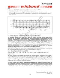 W971GG6SB25I TR Datasheet Page 10