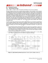 W971GG6SB25I TR Datasheet Page 20