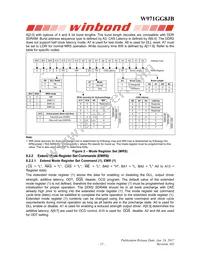 W971GG8JB25I Datasheet Page 11