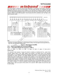 W971GG8SB25I Datasheet Page 11