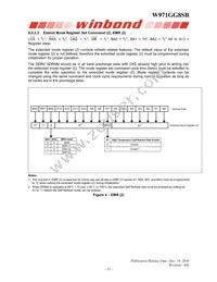 W971GG8SB25I Datasheet Page 13