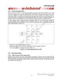 W9725G6JB25I Datasheet Page 18