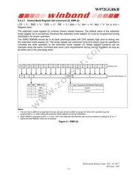 W972GG8KB25I Datasheet Page 13