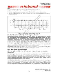 W972GG8KS-25 Datasheet Page 10