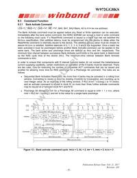 W972GG8KS-25 Datasheet Page 20