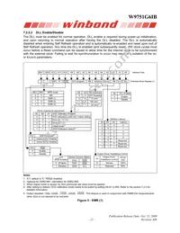 W9751G6IB-25 Datasheet Page 12