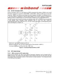 W9751G6IB-25 Datasheet Page 18