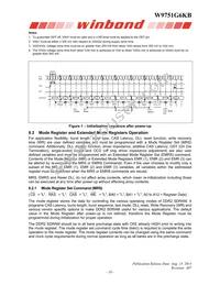 W9751G6KB25I TR Datasheet Page 10