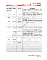 W9751G8KB25I Datasheet Page 7