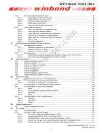 W97AH6KBQX2I Datasheet Page 4