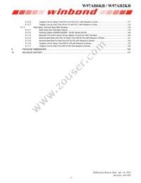 W97AH6KBQX2I Datasheet Page 5