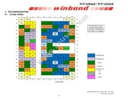 W97AH6KBQX2I Datasheet Page 8