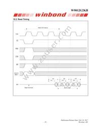 W9812G2KB-6I Datasheet Page 19