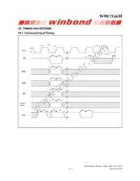 W9812G6IH-6 Datasheet Page 17