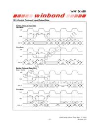 W9812G6IH-6 Datasheet Page 19