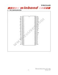 W9812G6JH-5 Datasheet Page 4