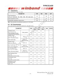 W9812G6JH-5 Datasheet Page 14