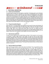 W9816G6IB-6 Datasheet Page 7