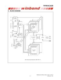 W9816G6JB-6I Datasheet Page 6