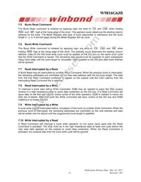 W9816G6JB-6I Datasheet Page 8