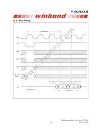 W9825G6EH-6 Datasheet Page 18