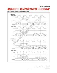 W9825G6EH-6 Datasheet Page 19