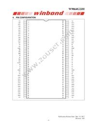 W9864G2JH-6 Datasheet Page 4