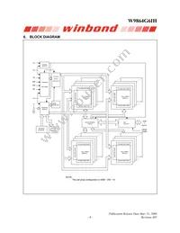 W9864G6IH-6 Datasheet Page 6