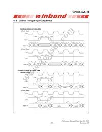 W9864G6IH-6 Datasheet Page 20