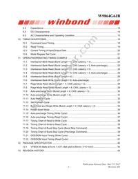 W9864G6JB-6 Datasheet Page 2