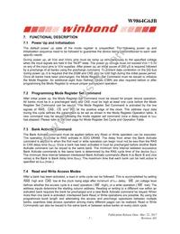 W9864G6JB-6 Datasheet Page 7