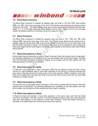 W9864G6JB-6 Datasheet Page 8