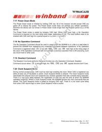 W9864G6JB-6 Datasheet Page 11